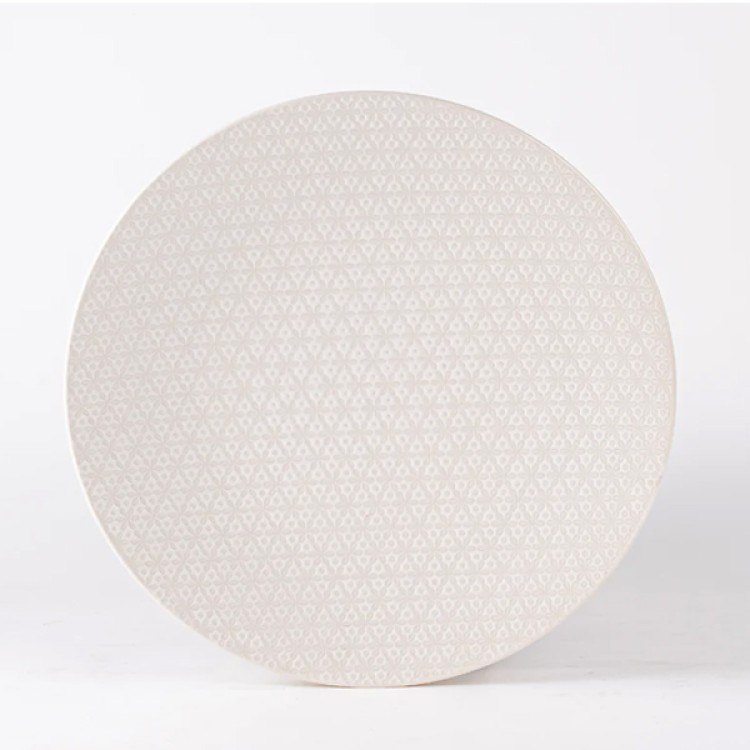 Blooma White  21 Pc Dinner Set
