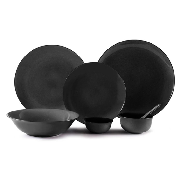 Grey Night 21 Pc Dinner Set