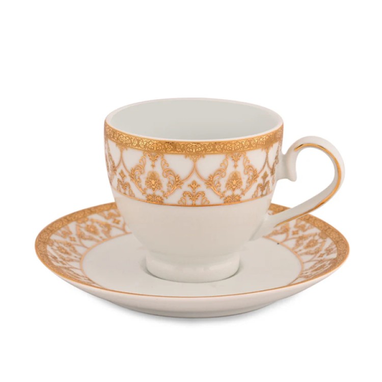 Golden Glory Cups Saucer 12 PCS