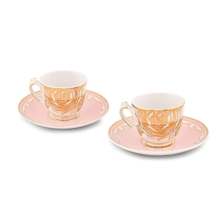Mimosa 12 Pc Coffee Cup & Saucer