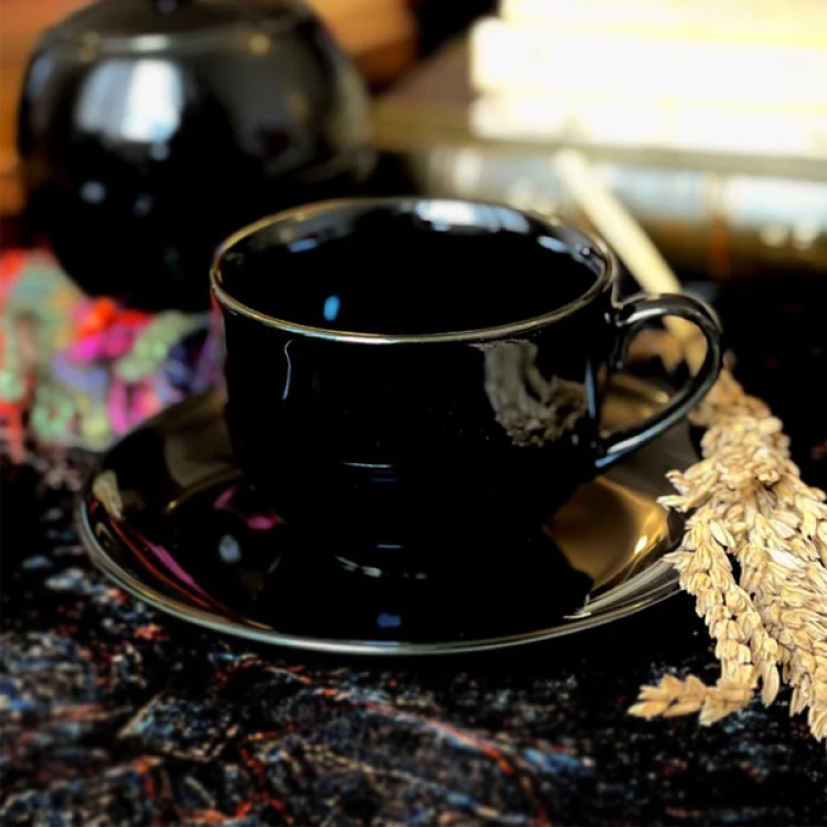 Black Sea 12 Pc Cup and Saucer Set