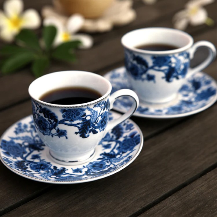 Monsoon 12 Pc Cup and Saucer Set