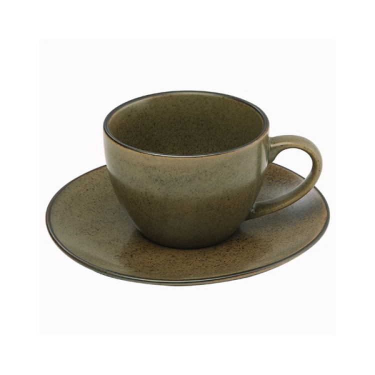 Bio Matt 12 Pc Cup and Saucer Set