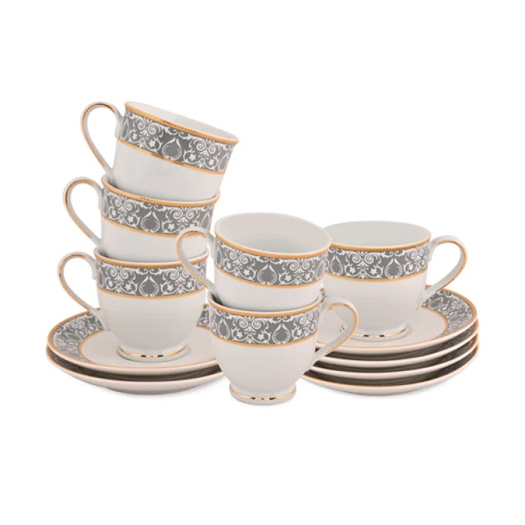 Verona 12 Pc Cup and Saucer Set