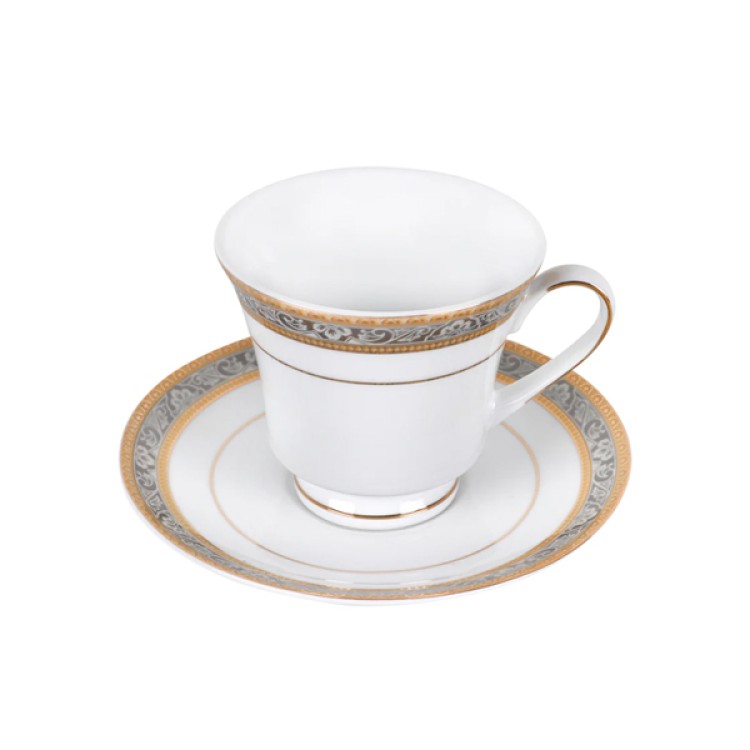 D253 Cup & Saucer Set Of 12Pcs