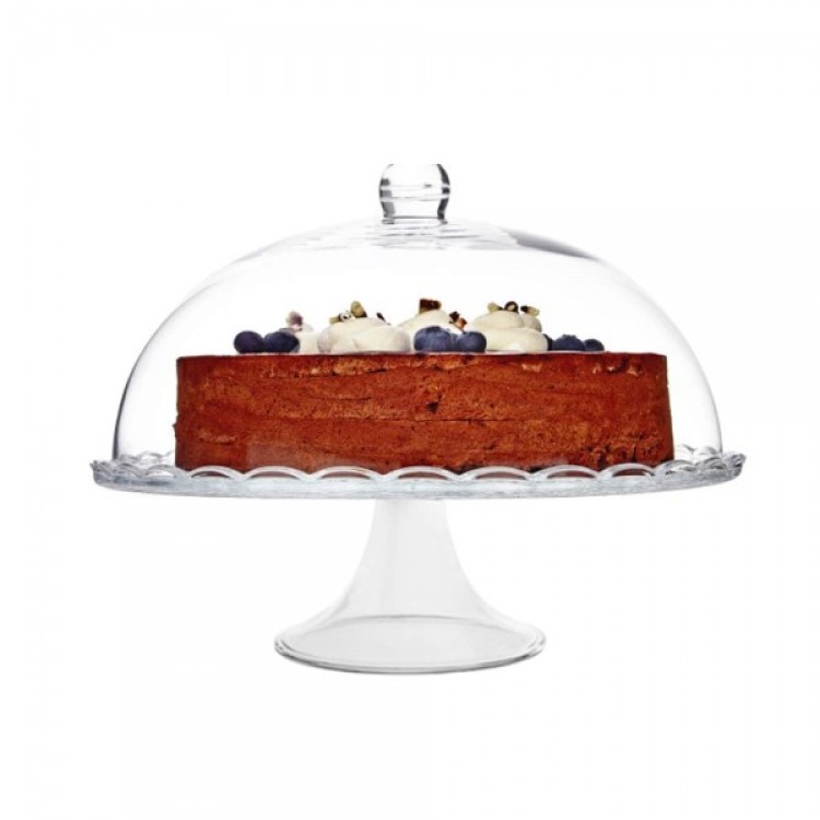 Imported Footed Service Cake Plate