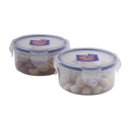 LocknLock Classics Round Polypropylene Storage Container Set 300ml