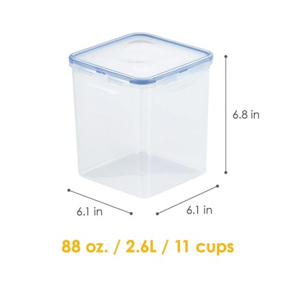 LocknLock Classics Extra Large Tall Square Food Container