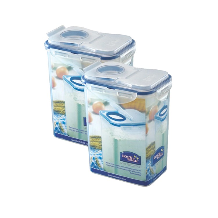 1.8LTR X 2 FLIP LID SET