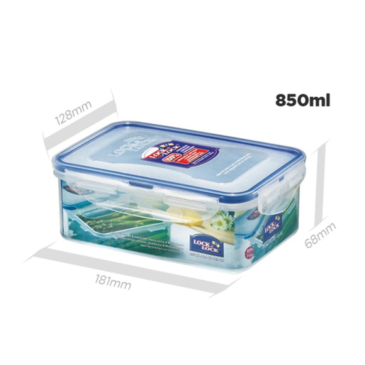 LocknLock Classics Medium Flat Rectangular Food Container