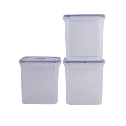 LocknLock Classics Tall Rectangular Plastic Airtight Food Storage Container 1.5 Liter