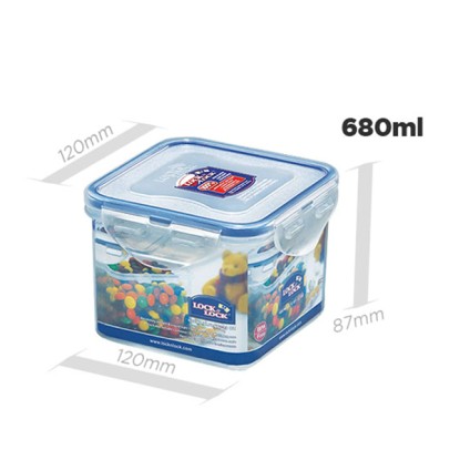 LocknLock Classics Medium Tall Square Food Container