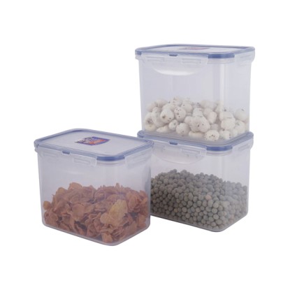 LocknLock Plastic Airtight Refrigerator Organizer Set