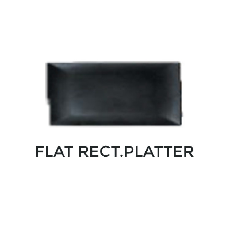Flat Rect. Platter