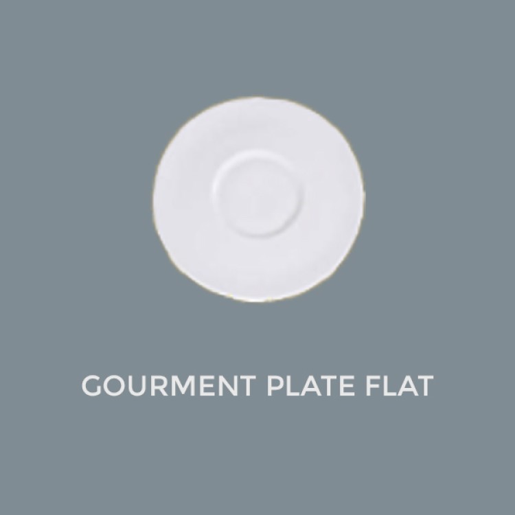 Gourmet Plate Flat