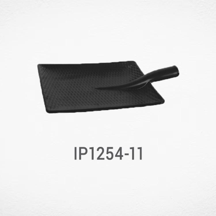 Square Scoop Platter 11"