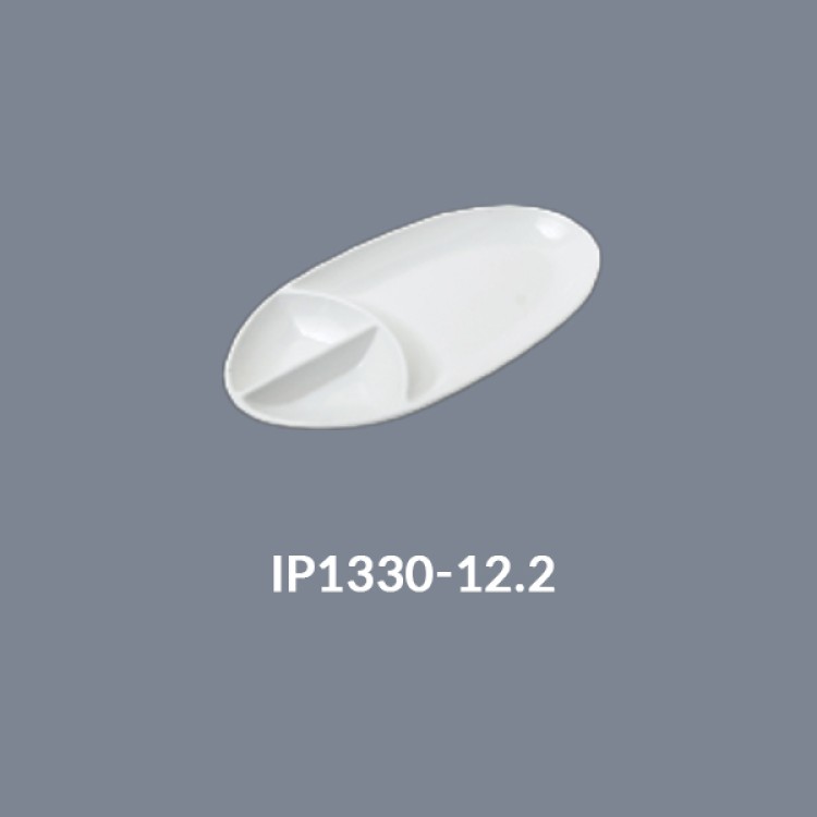 Dip Duo Oval Platter 12.2"